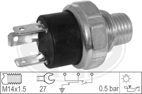 WILMINK GROUP Olajnyomás-kapcsoló WG1492533