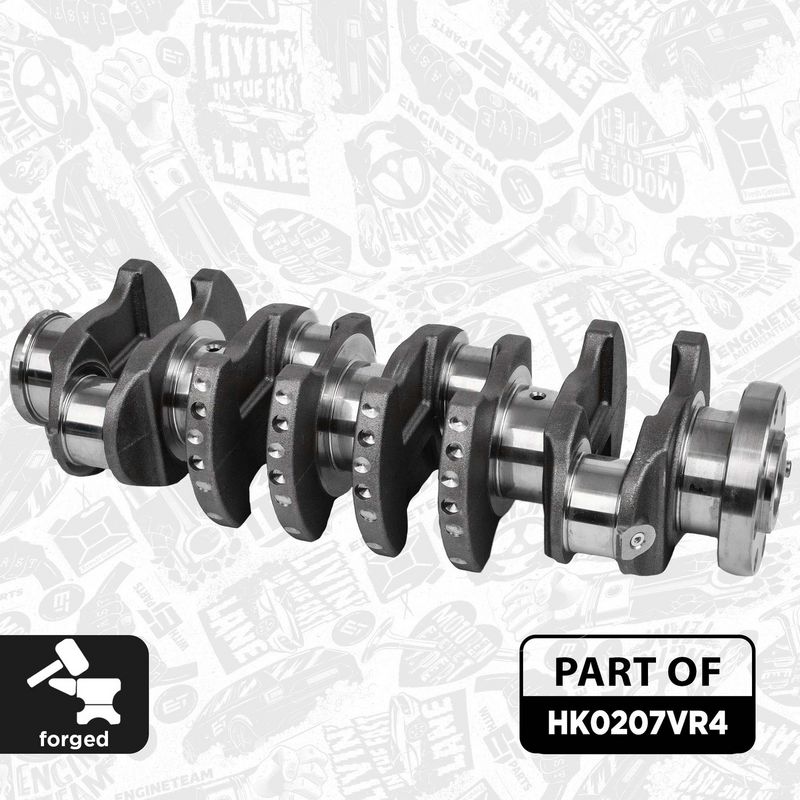 ET ENGINETEAM HK0207VR4 Repair Kit, crankshaft
