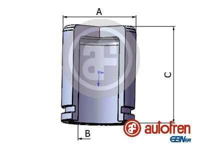 Поршень, гальмівний супорт, Autofren D025690