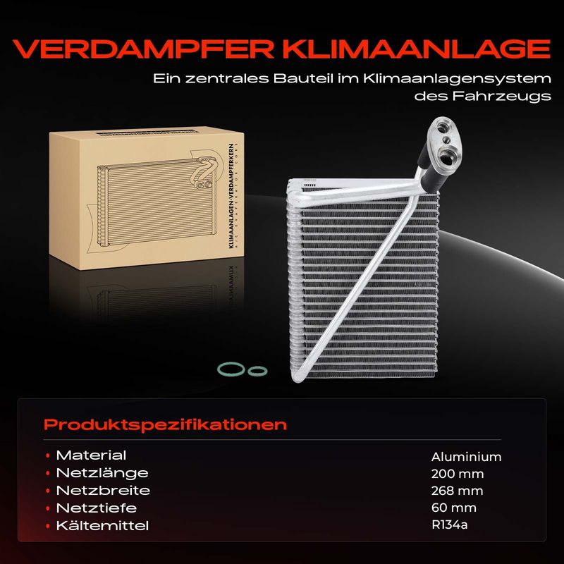 Frankberg 5481FB0025496 Evaporator, air conditioning