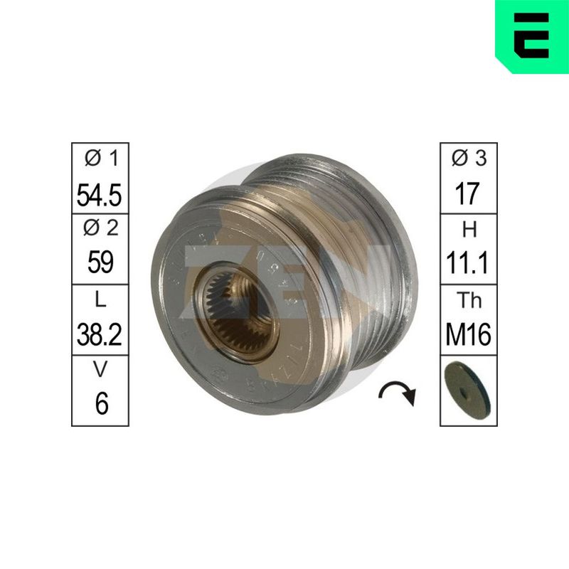 Механізм вільного ходу генератора, Era ZN5450