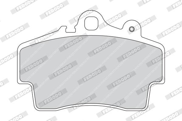 FERODO FDB1307 Brake Pad Set, disc brake