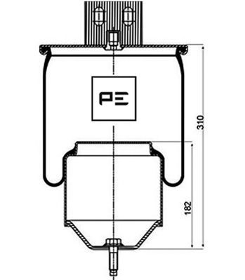 Mech, pneumatické odpružení 084.263-72A