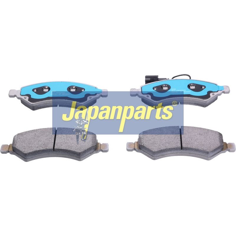 JAPANPARTS Stabdžių trinkelių rinkinys, diskinis stabdys