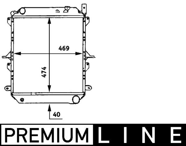 Product Image - Radiateur - CR723000P - MAHLE