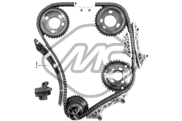 Комплект ланцюгів привода, Metalcaucho 58383