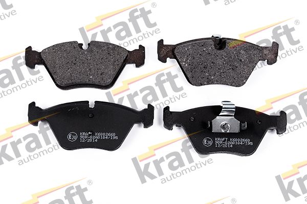 KRAFT Automotive 6002660 Stabdžių trinkelių rinkinys, diskinis stabdys
