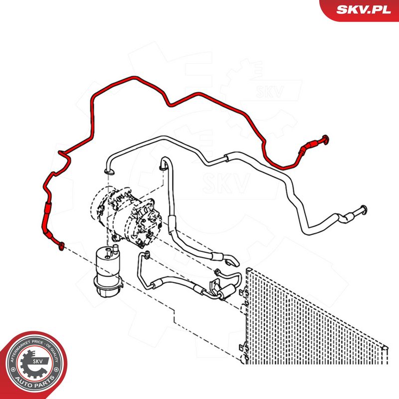 Kõrgsurvetorustik, kliimaseade, ESEN SKV 43SKV520