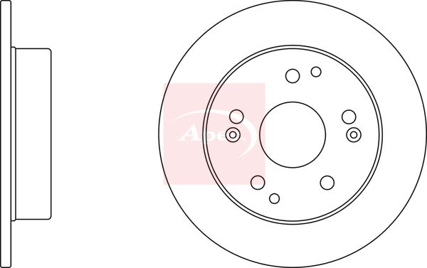 APEC Brake Disc DSK2381