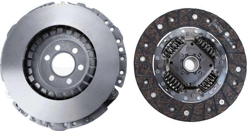 Koppelingskit (geen ontgrendelingslager, 210mm) past: SEAT LEON, TOLEDO II  SKODA OCTAVIA I  VW BORA, BORA I, GOLF IV 1.4/1.6 09.96-12.10