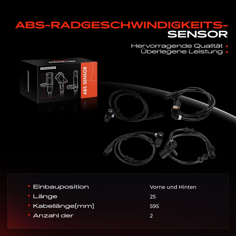 Frankberg 5481FB0076271 Sensor, wheel speed