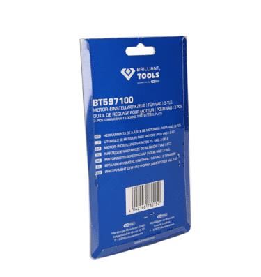 KS TOOLS BT597100 Reguliavimo įrankių rinkinys, veleno nustatymo įrankiai