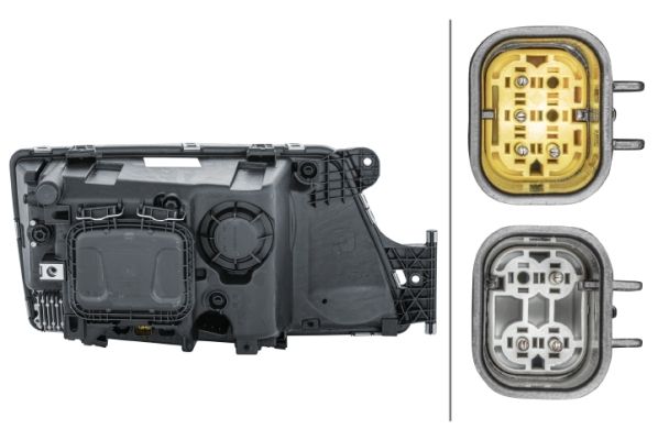 HELLA 1EH 354 987-131 Headlight