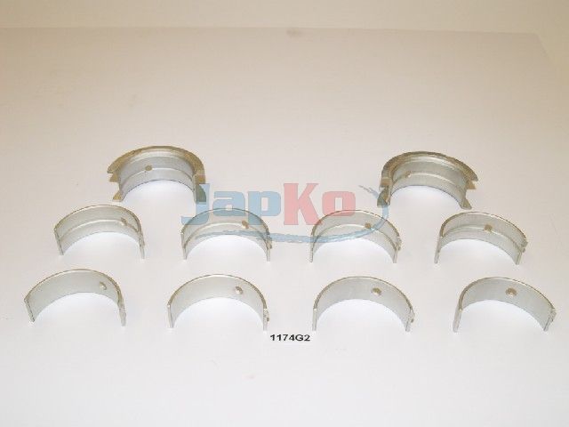 JAPKO 61174G2 - Crankshaft Bearing Shell Set