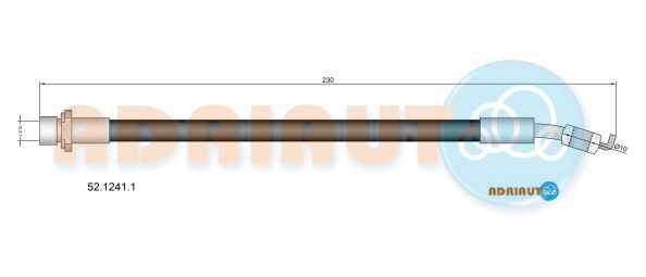 Гальмівний шланг, Adriauto 52.1241.1