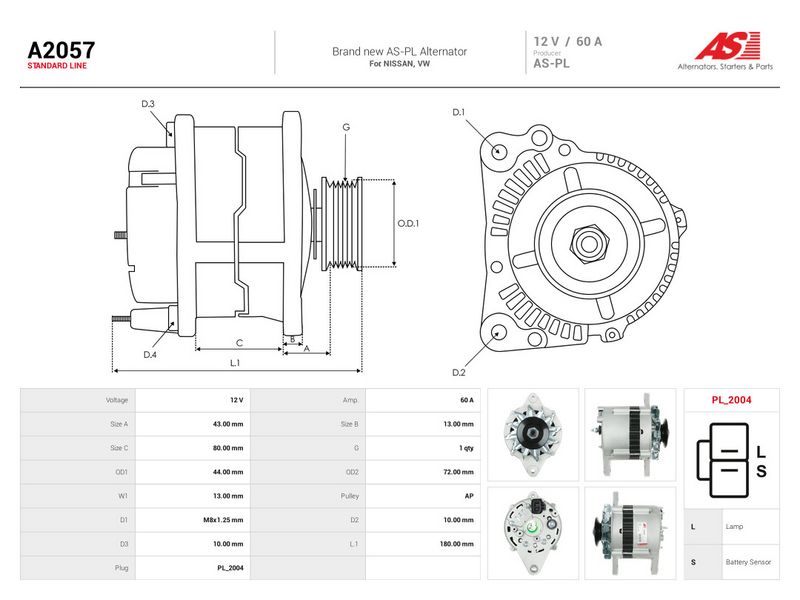Prekė atitinka OEM kodą: 23100-80W00