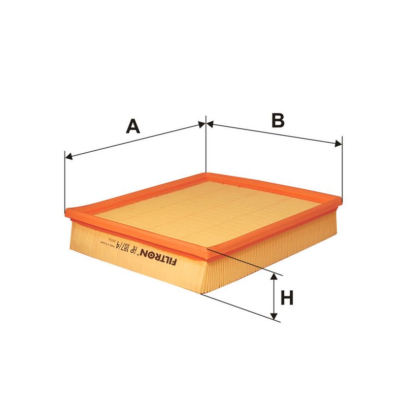 Õhufilter, FILTRON AP 187, 4