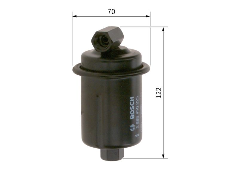 BOSCH 0 986 450 225 Fuel Filter