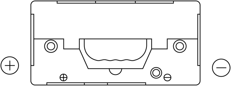 EXIDE EG110B Starterio akumuliatorius