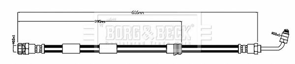 BORG & BECK fékcső BBH8771