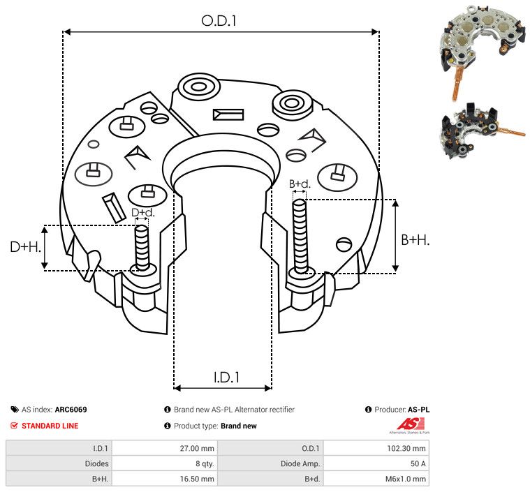 Seadistaja, generaator, AS-PL ARC6069