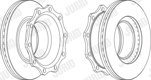 Brzdový kotouč 569000J
