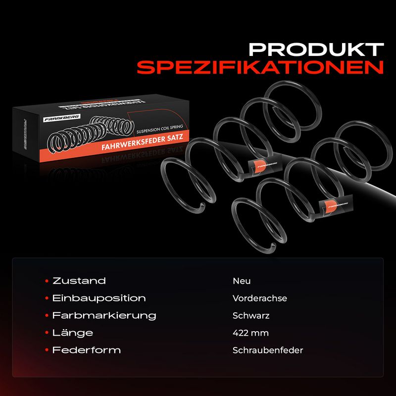 Frankberg 5481FB0054341 Suspension Spring