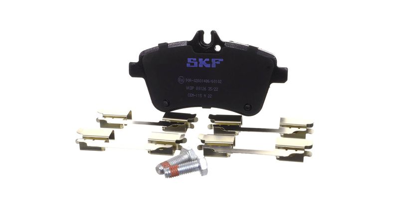 SKF VKBP80126 Комплект гальмівних накладок, дискове гальмо