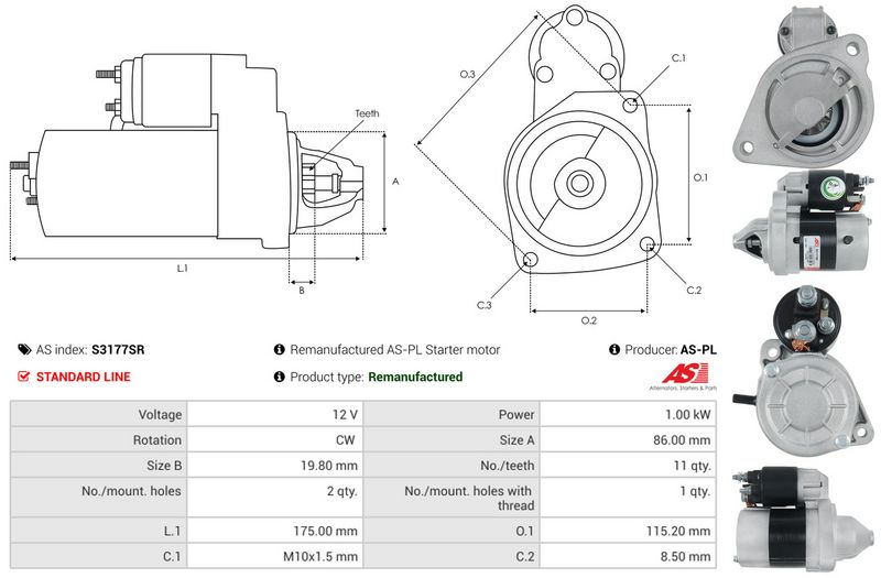 This part match OEM code: CV6T-11000-GF