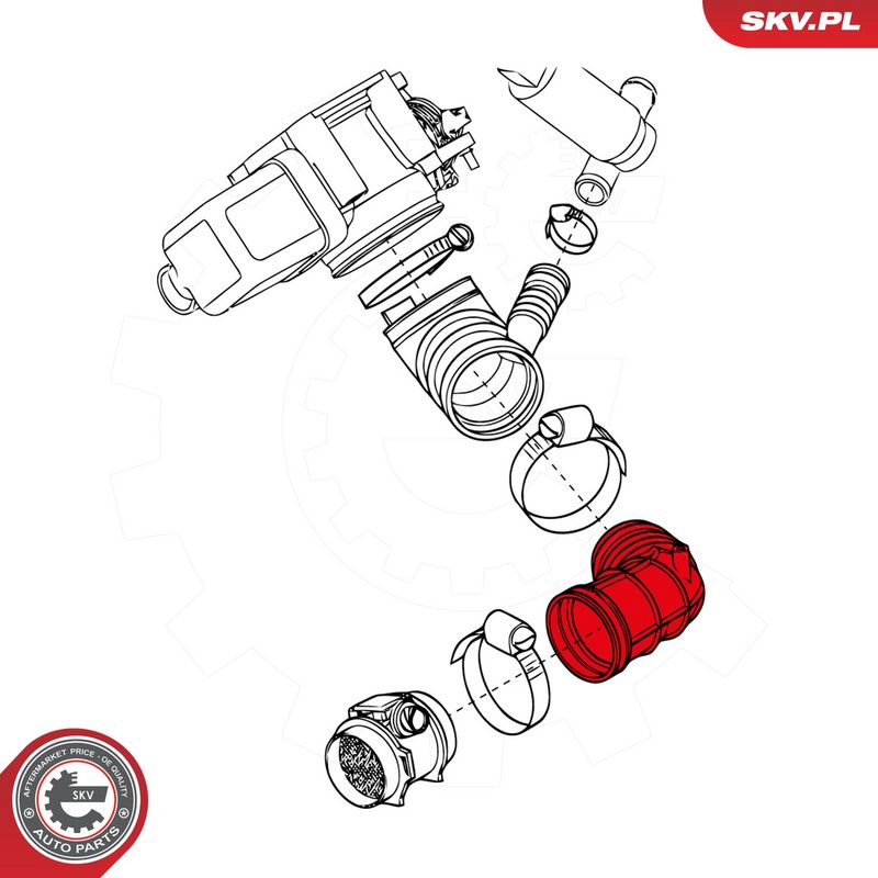 Õhutoru, õhufilter, ESEN SKV 24SKV402