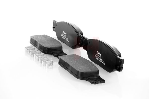 Piduriklotsi komplekt, ketaspidur, GH GH-411512