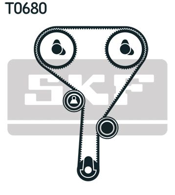 SKF VKMA 95663 Timing Belt Kit