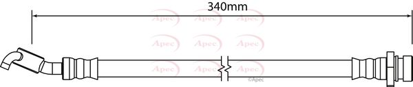 APEC Brake Hose HOS4261