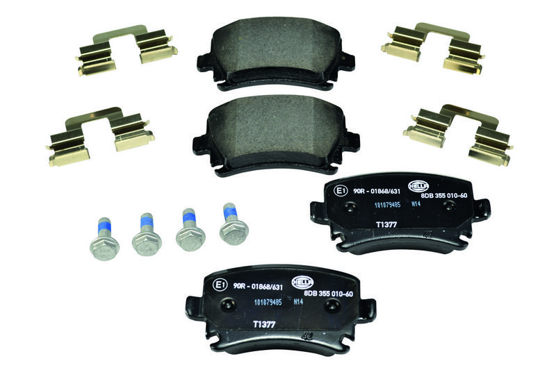 Set placute frana,frana disc 8DB 355 010-601 HELLA