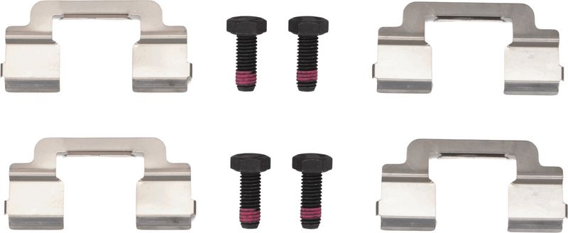 Piduriklotsi komplekt, ketaspidur, TRW GDB1664