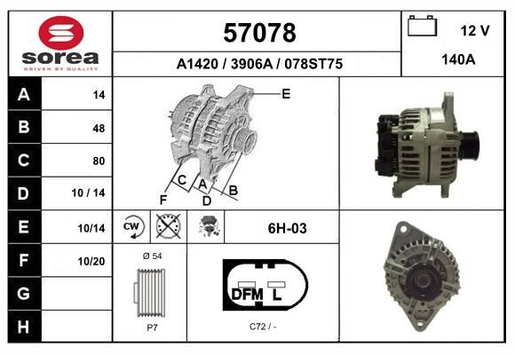 EAI generátor 57078