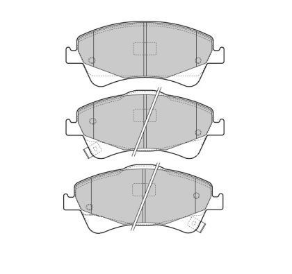 FREMAX FBP-1653 Brake Pad Set, disc brake