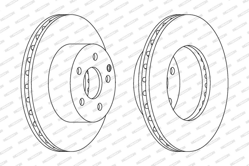 DISQUES DE FREIN (2P)
