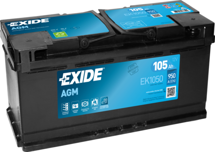 EXIDE Indító akkumulátor EK1050
