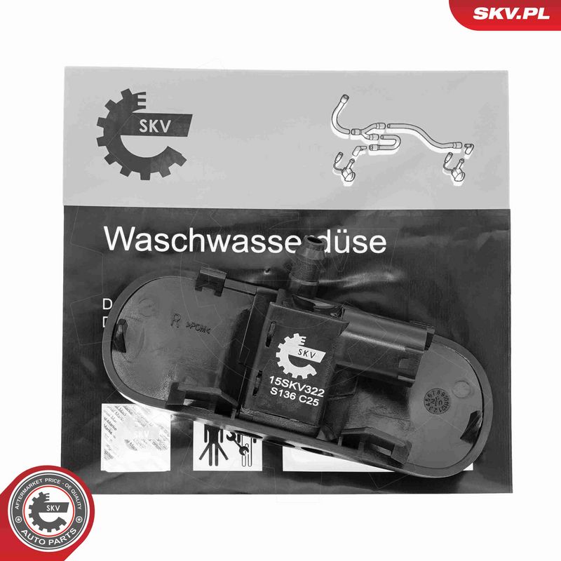 ESEN SKV 15SKV322 - Washer Fluid Jet, window cleaning