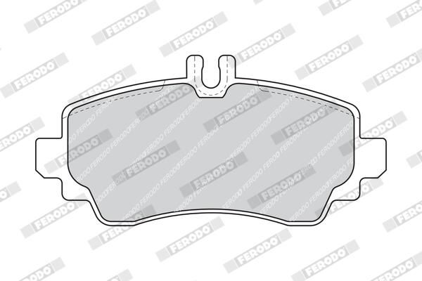 FERODO FDB1303 Brake Pad Set, disc brake