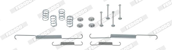 FERODO Toebehoren, remschoen FBA84