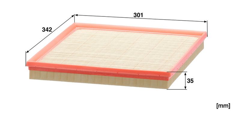 Õhufilter, MANN-FILTER C 35 009