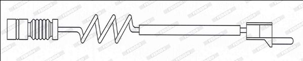 FERODO FWI326 Warning Contact, brake pad wear