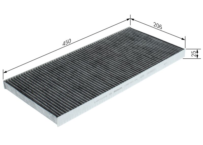 BOSCH Filter, cabin air 1 987 431 194