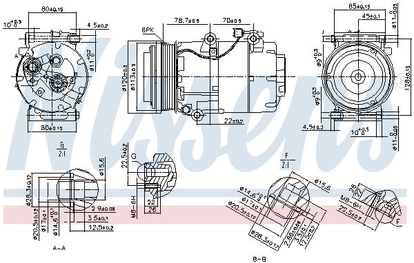 NISSENS 89388 Compressor, air conditioning