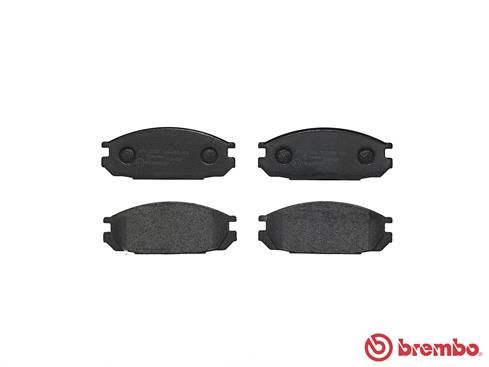 Комплект гальмівних накладок, дискове гальмо, Brembo P56020