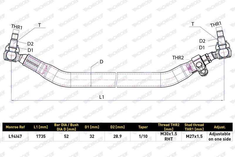 Příčné táhlo řízení L94I47