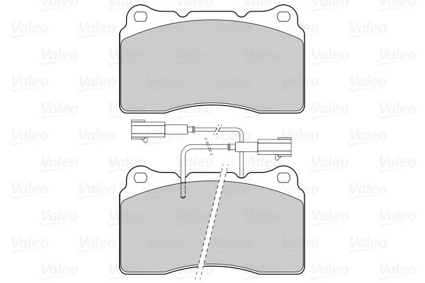 VALEO 302318 Brake Pad Set, disc brake