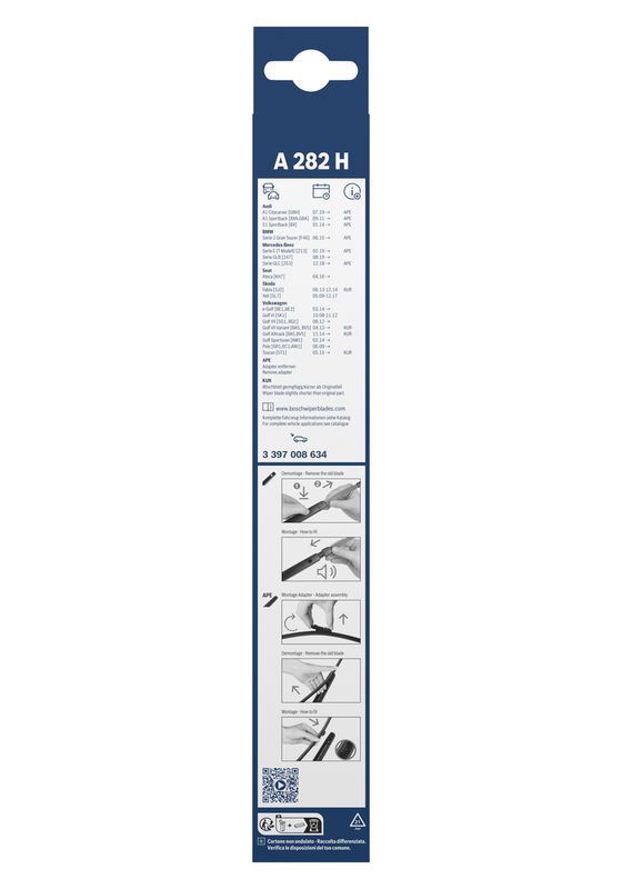 BOSCH 3 397 008 634 Wiper Blade
